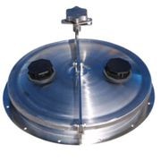 Promax Stainless Steel Tank Hinged Lid 450mm gallery detail image