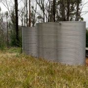10000-20000 Litre Round 304-Grade Stainless Water Tank gallery detail image