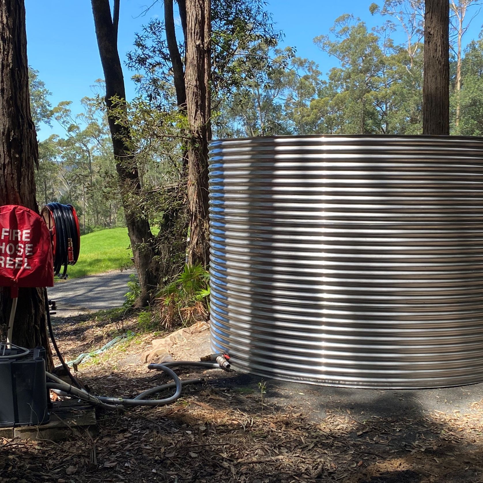 20000-30000 Litre Round 304-Grade Stainless Water Tank gallery detail image