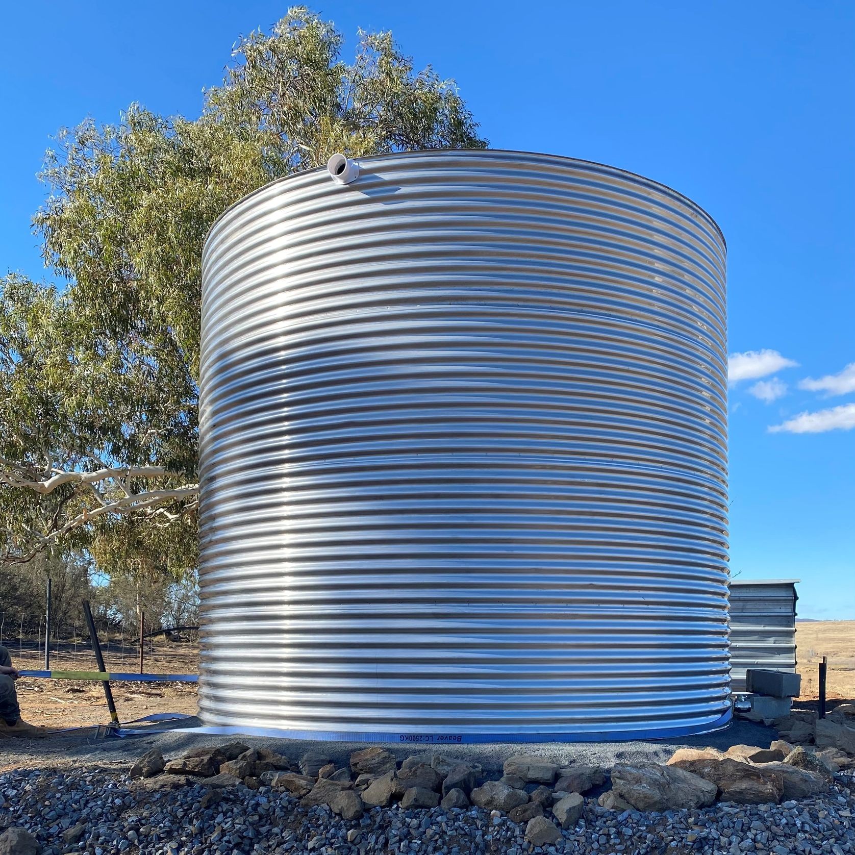 5000 - 7500 Litre Round 304-Grade Stainless Steel Tank gallery detail image