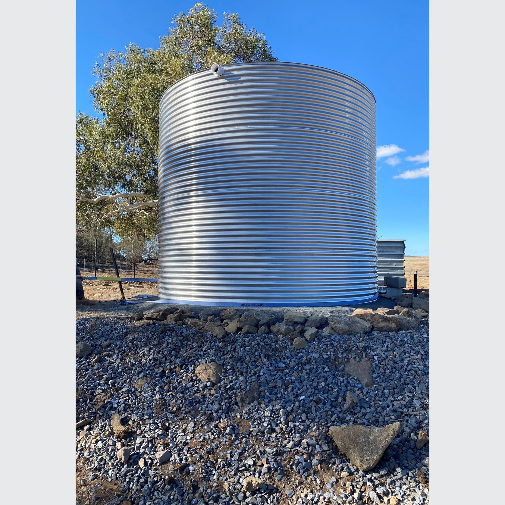 20000-30000 Litre Round 304-Grade Stainless Water Tank gallery detail image