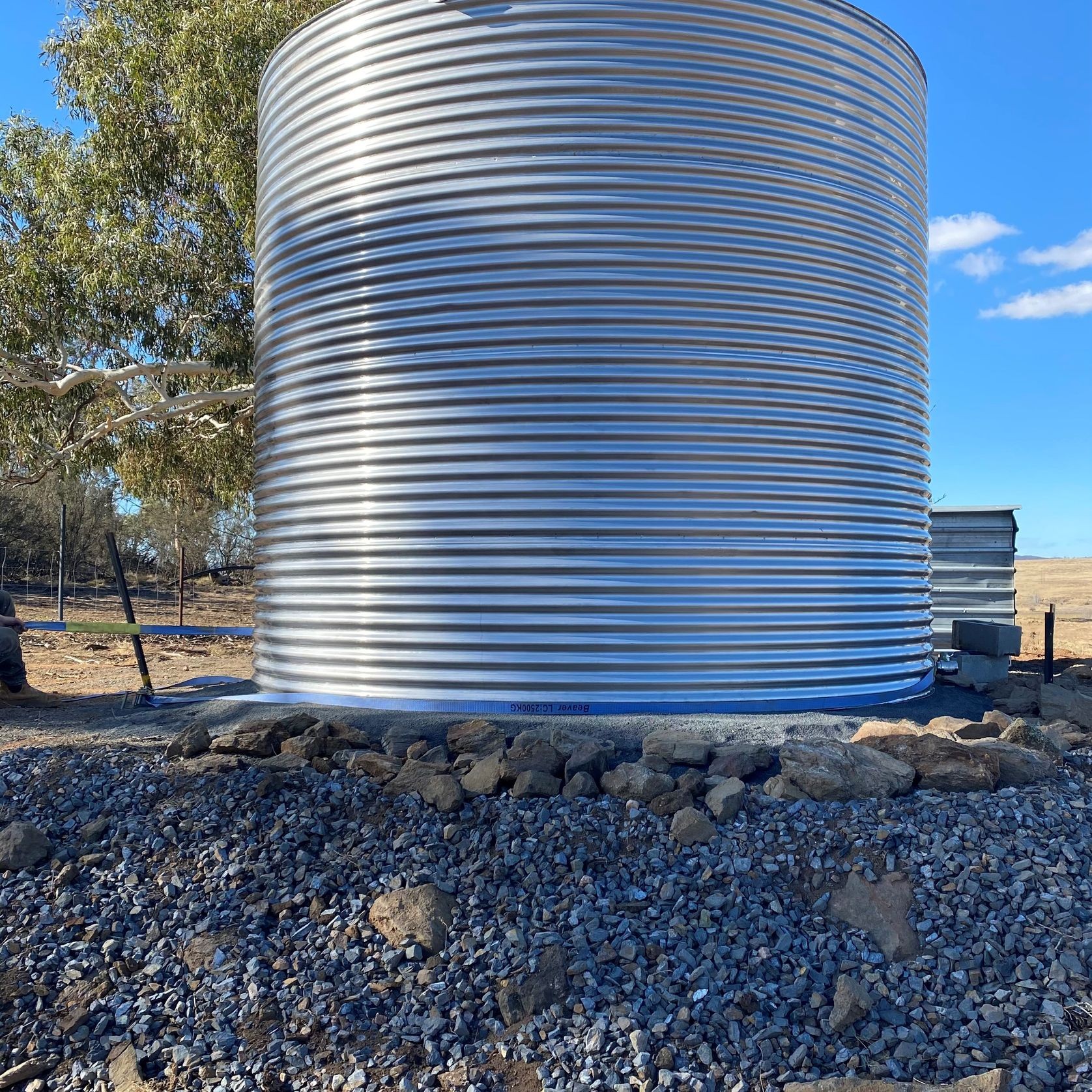 20000-30000 Litre Round 304-Grade Stainless Water Tank gallery detail image