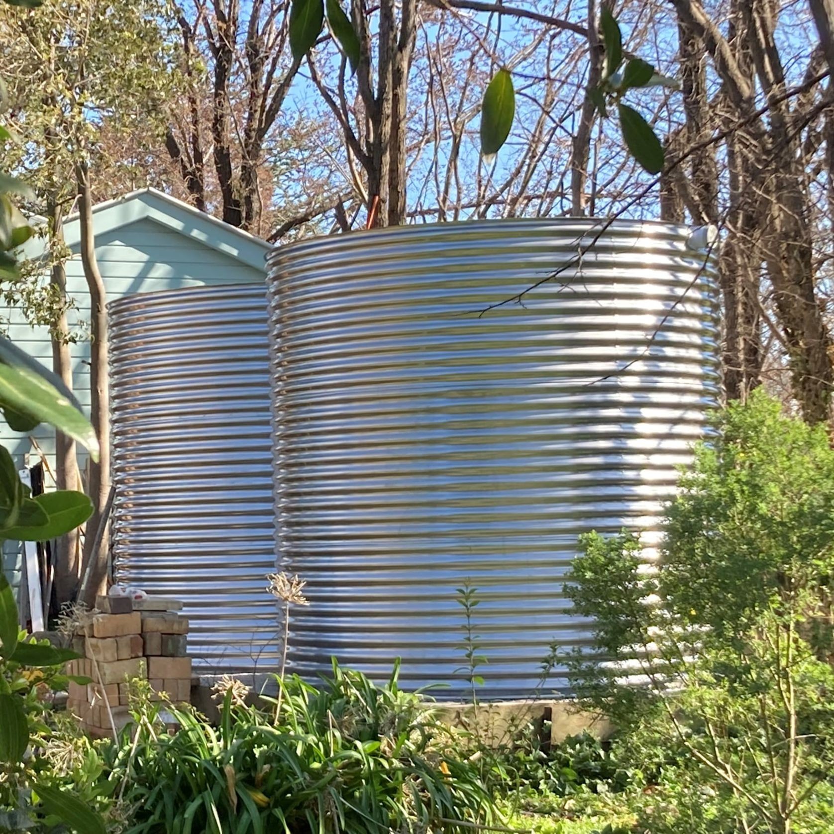 5000 - 7500 Litre Round 304-Grade Stainless Steel Tank gallery detail image