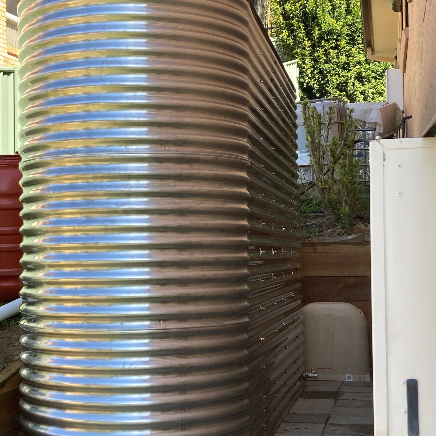 10,000 Litre Slimline 304-Grade Stainless Water Tank gallery detail image
