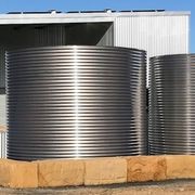 10000-20000 Litre Round 304-Grade Stainless Water Tank gallery detail image