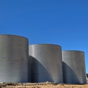 2,000-3,000 Litre Round 304-Grade Stainless Water Tank gallery detail image