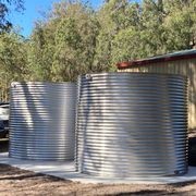 22,000 Litre Round 304-Grade Stainless Water Tank gallery detail image