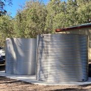 2,000-3,000 Litre Round 304-Grade Stainless Water Tank gallery detail image