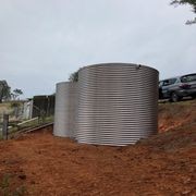 10000-20000 Litre Round 304-Grade Stainless Water Tank gallery detail image