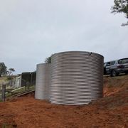 20000-30000 Litre Round 304-Grade Stainless Water Tank gallery detail image