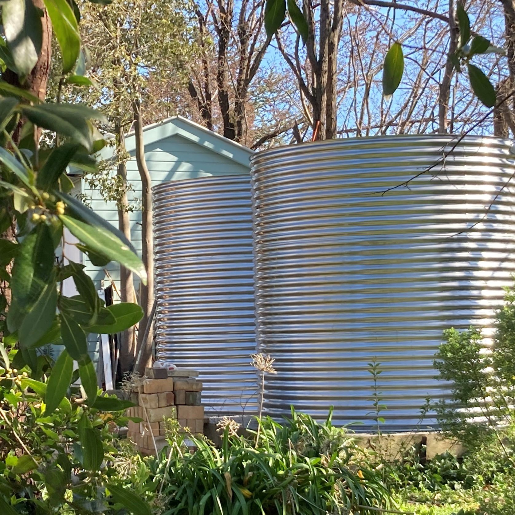 20000-30000 Litre Round 304-Grade Stainless Water Tank gallery detail image