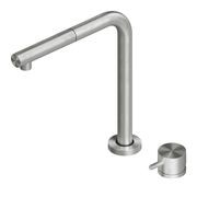 QUADRO Height Adjustable Kitchen Tap with Pull Out Spray gallery detail image