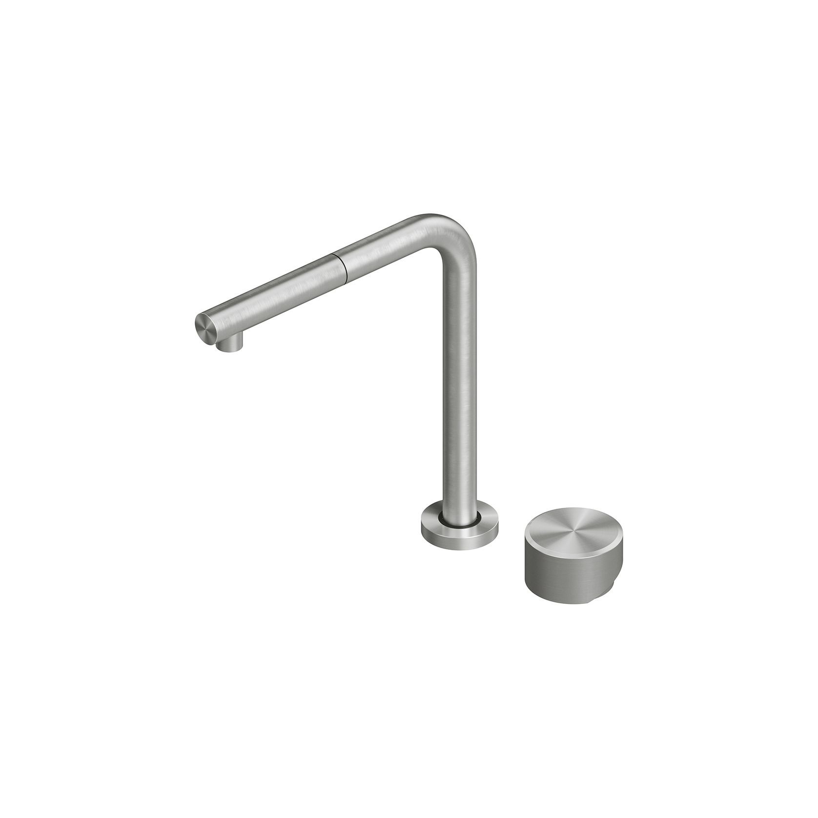 QUADRO Height Adjustable Kitchen Tap with Pull Out Spray gallery detail image