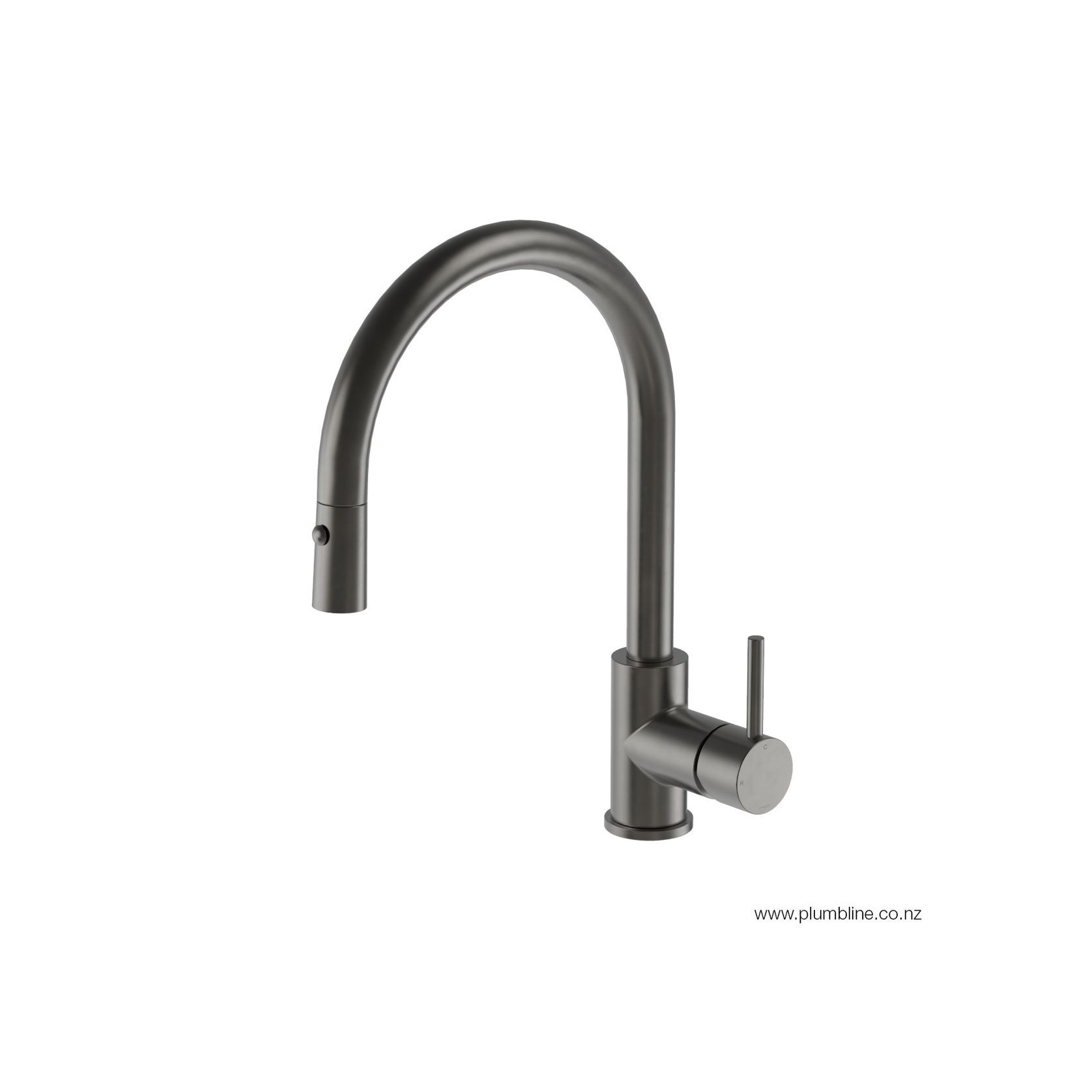 Buddy Kitchen Mixer Round Spout With Pull Out Spray gallery detail image