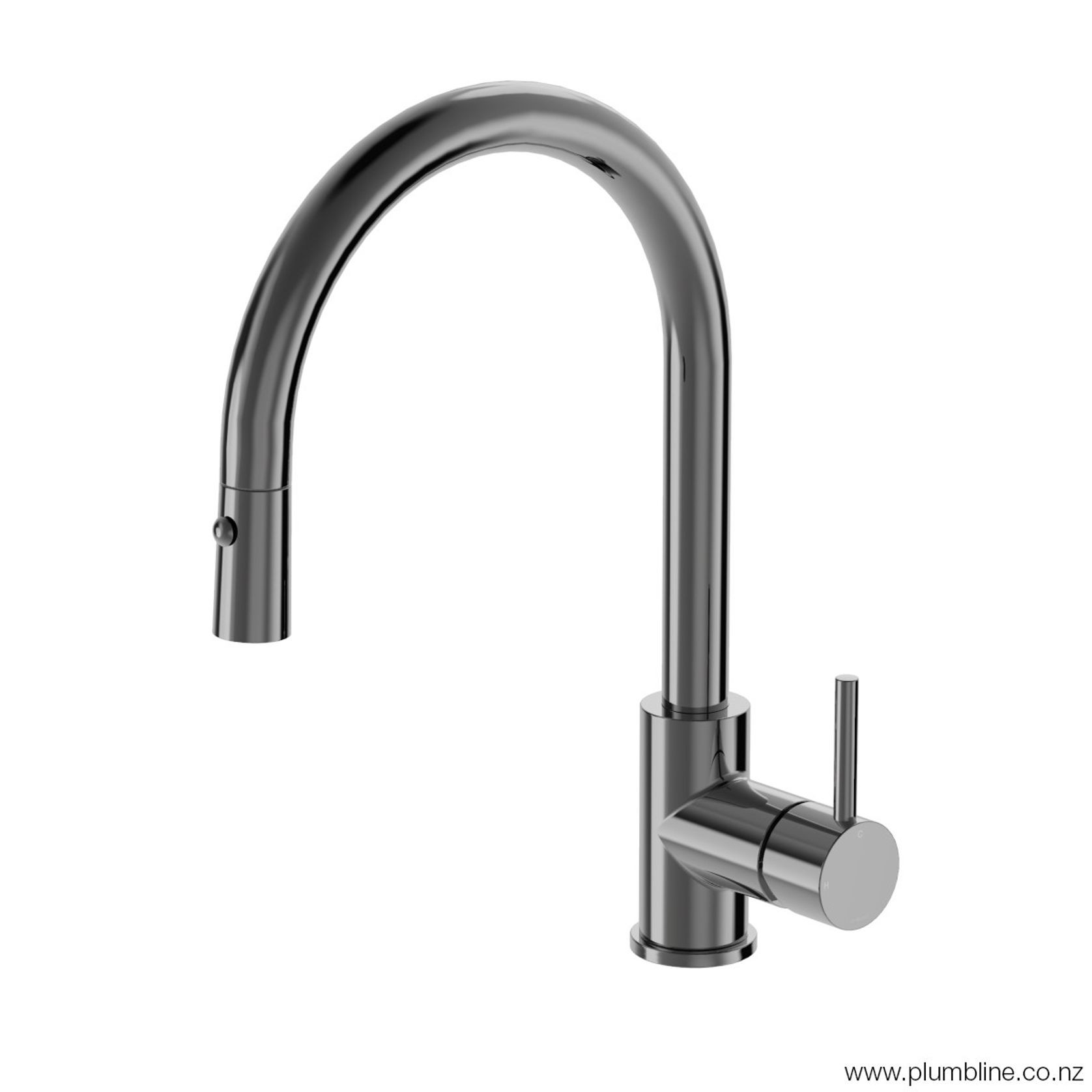 Buddy Kitchen Mixer Round Spout With Pull Out Spray gallery detail image
