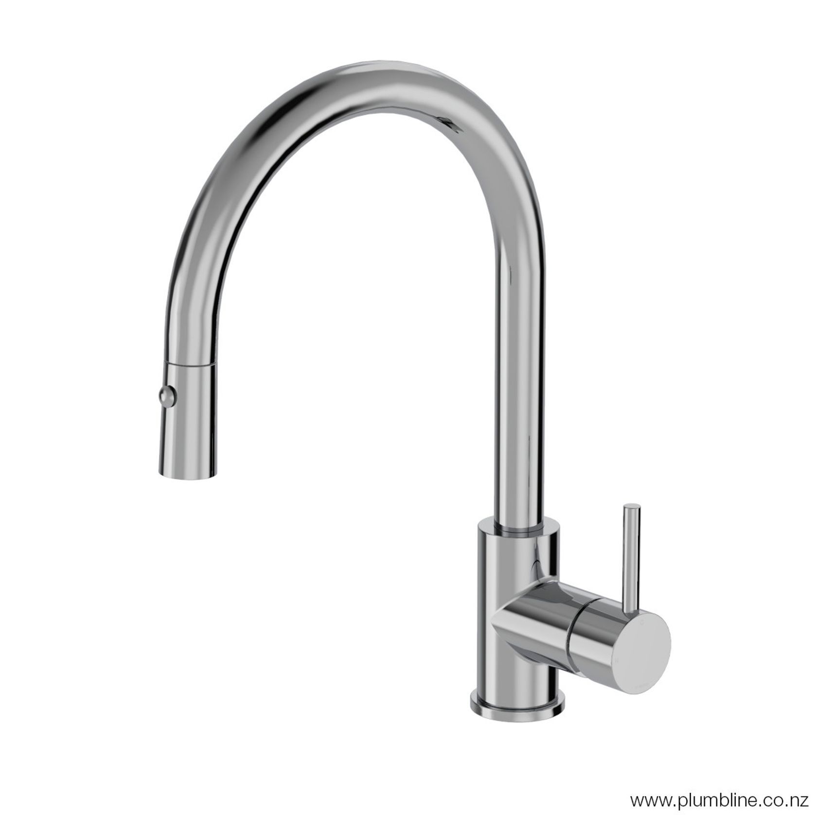 Buddy Kitchen Mixer Round Spout With Pull Out Spray gallery detail image