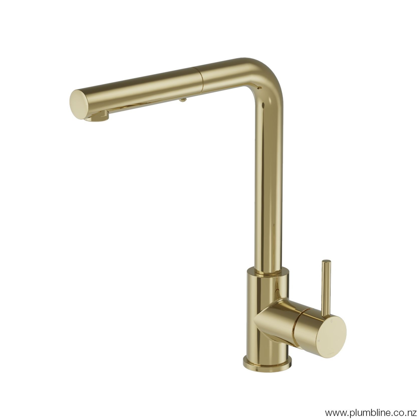 Buddy Kitchen Mixer Straight Spout With Pull Out Spray gallery detail image