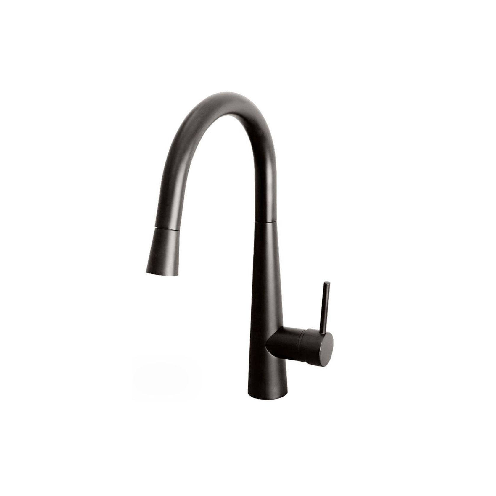 Pull-Out Kitchen Mixer ELE12 Brushed Gunmetal gallery detail image