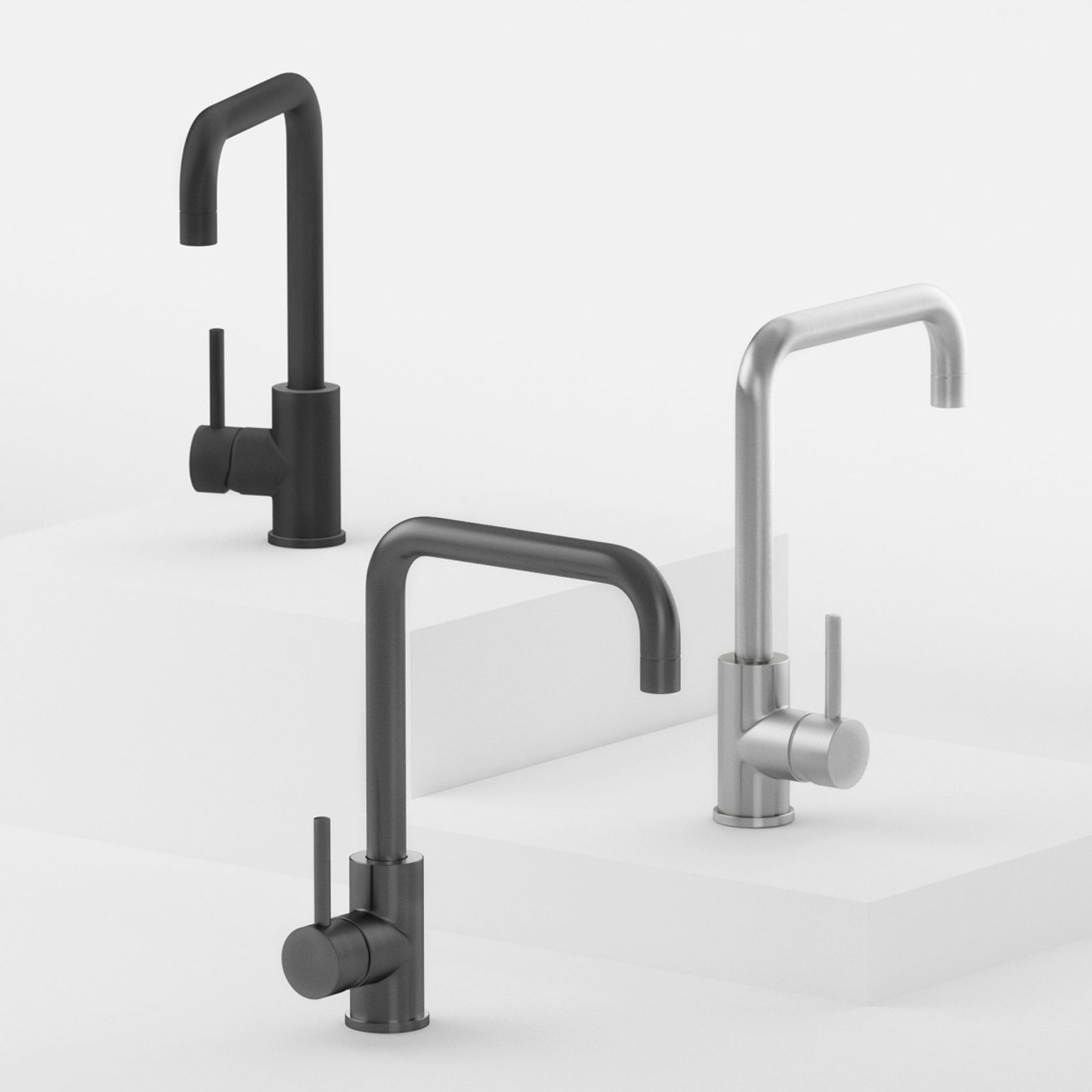 ABI Eden Square Kitchen Mixer gallery detail image