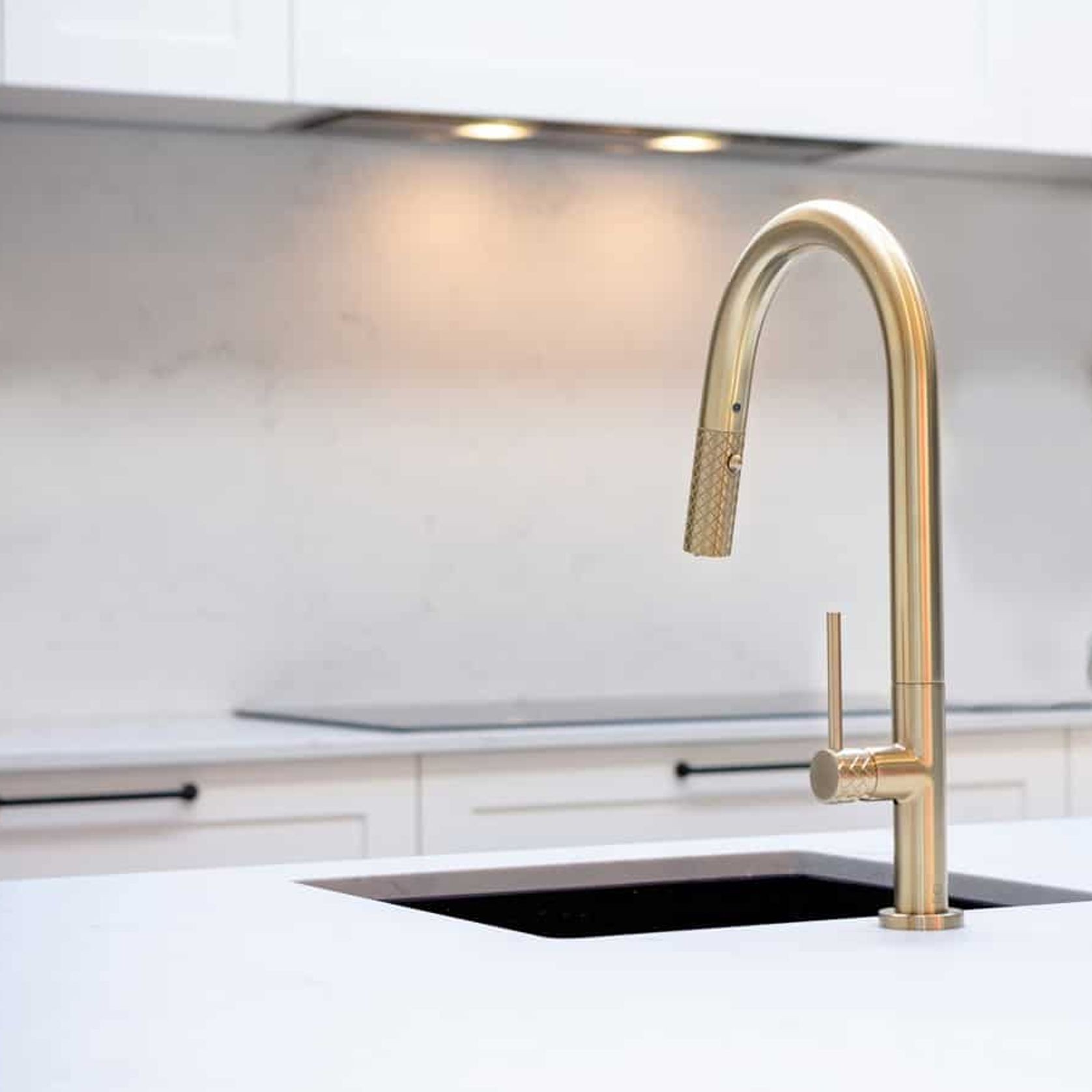 Textura Pull-Down Sink Mixer W/ Diamante Technology™ gallery detail image