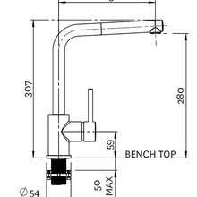 Minimalist Metro Pull Out Sink Mixer gallery detail image