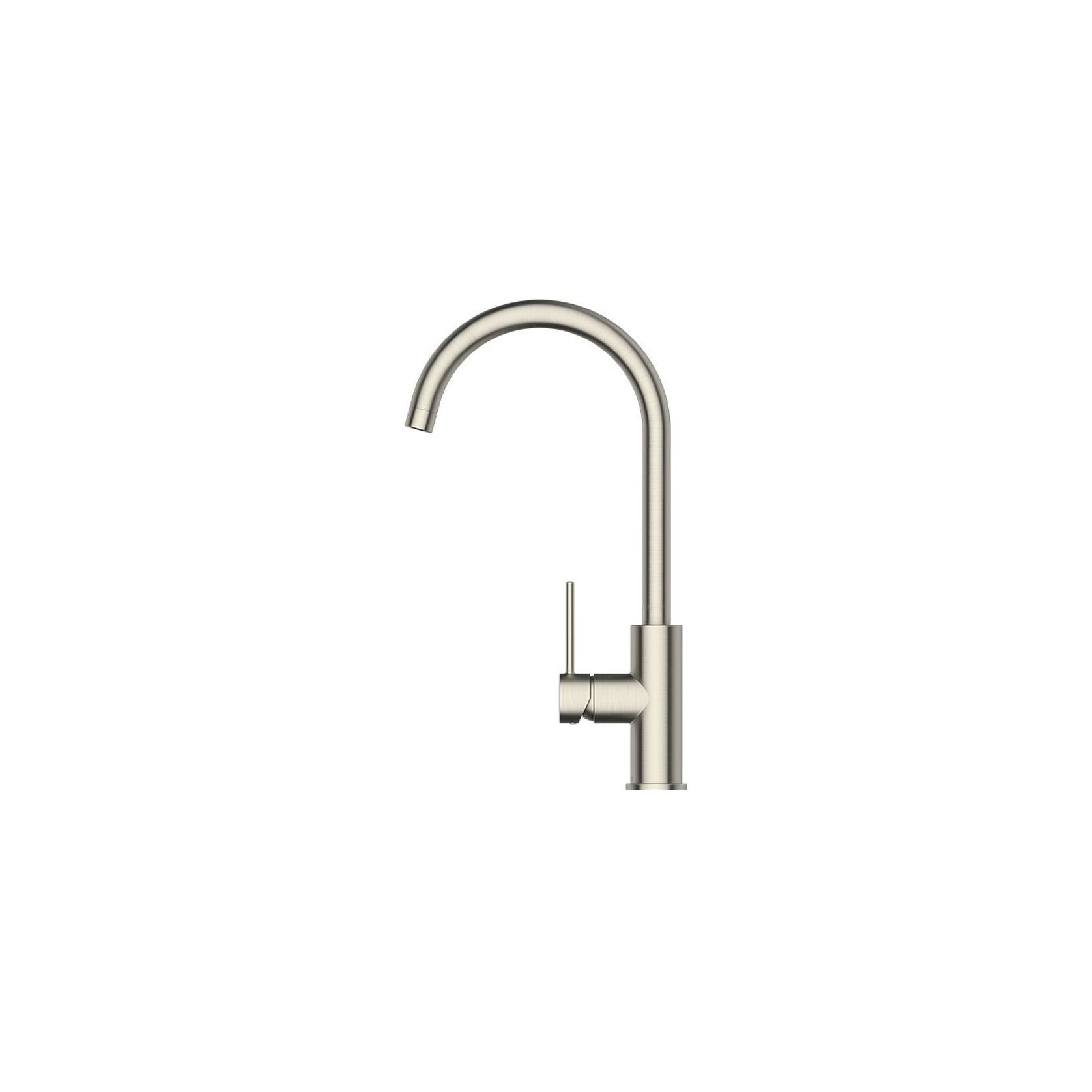 Minimalist MK2 Sink Mixer Goose Neck gallery detail image