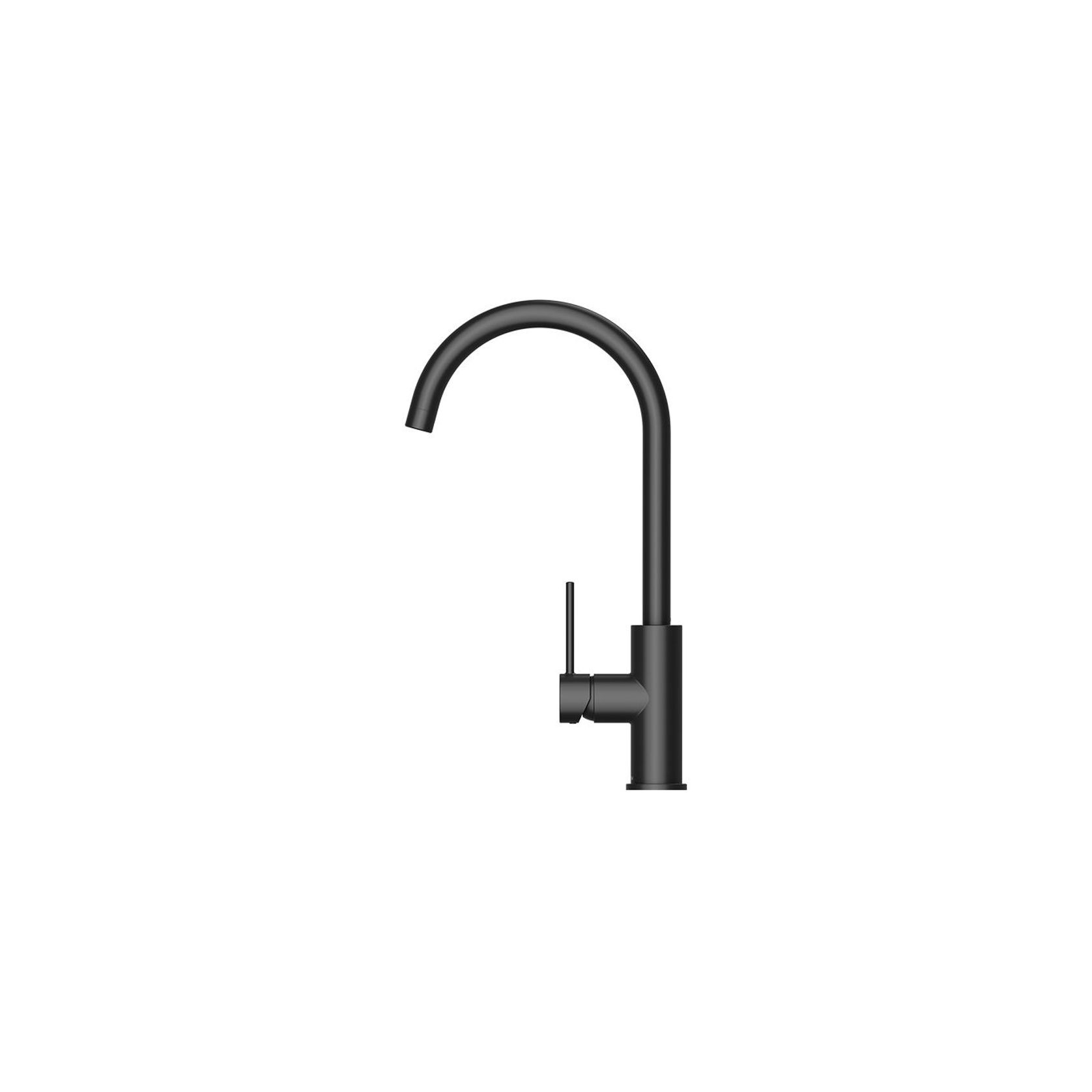 Minimalist MK2 Sink Mixer Goose Neck gallery detail image