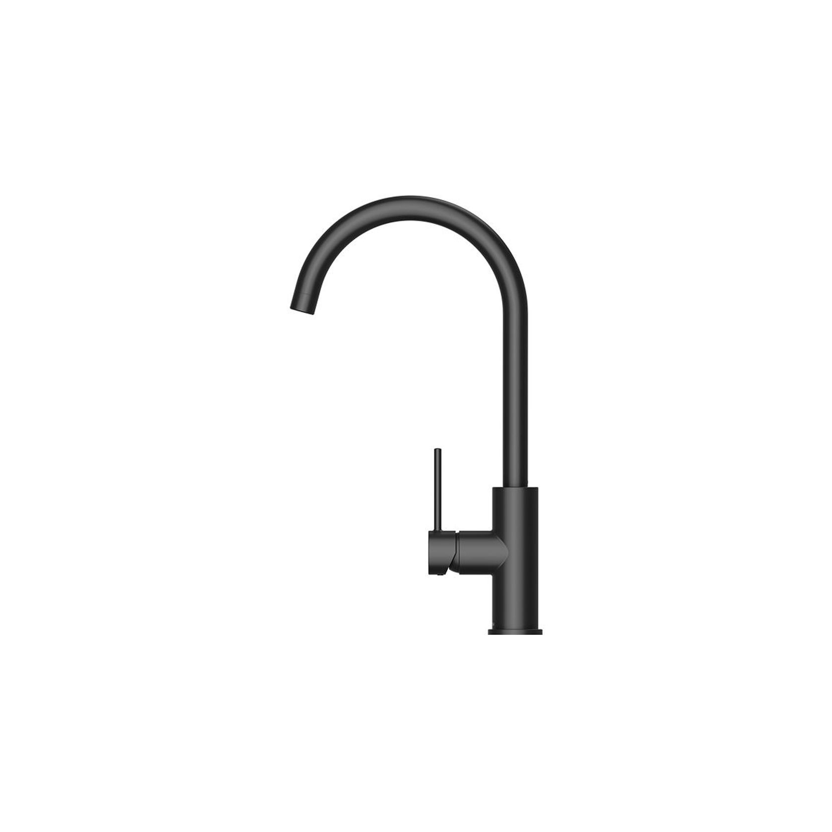 Minimalist MK2 Sink Mixer Goose Neck gallery detail image