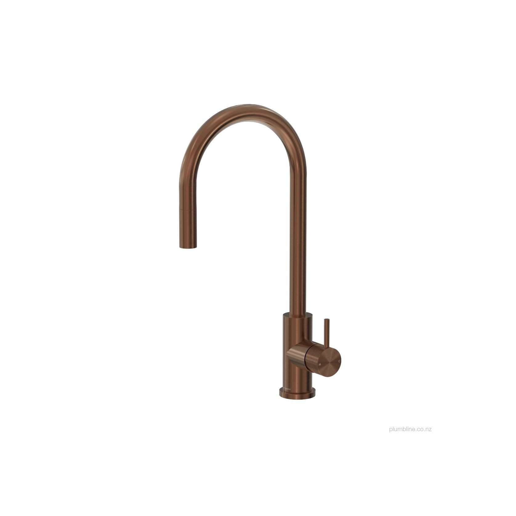 Oli 316 Kitchen Mixer Round Pull Out Spray With Linea H gallery detail image