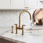 Perrin & Rowe Io kitchen tap with spray rinse gallery detail image