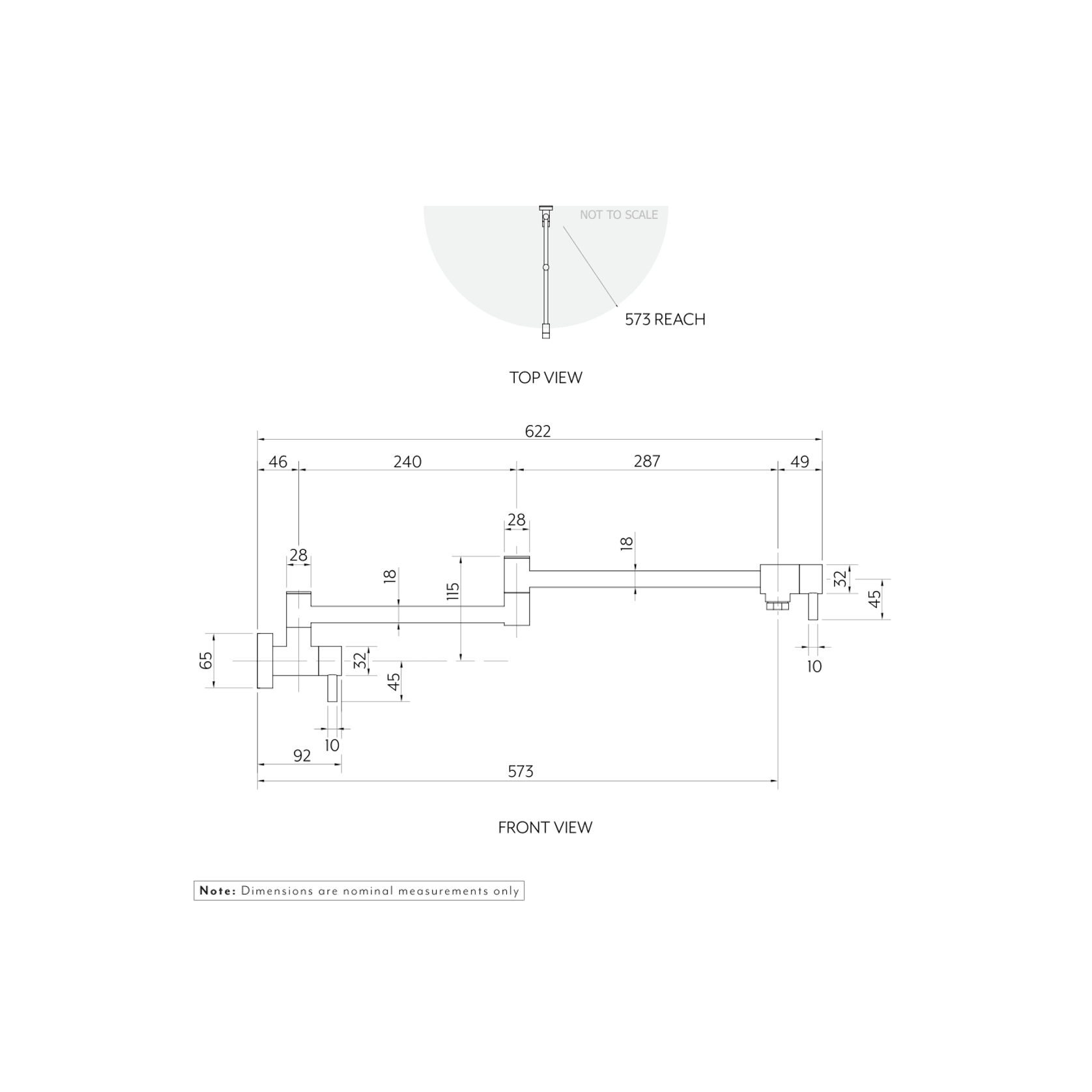 Elysian Pot Filler gallery detail image