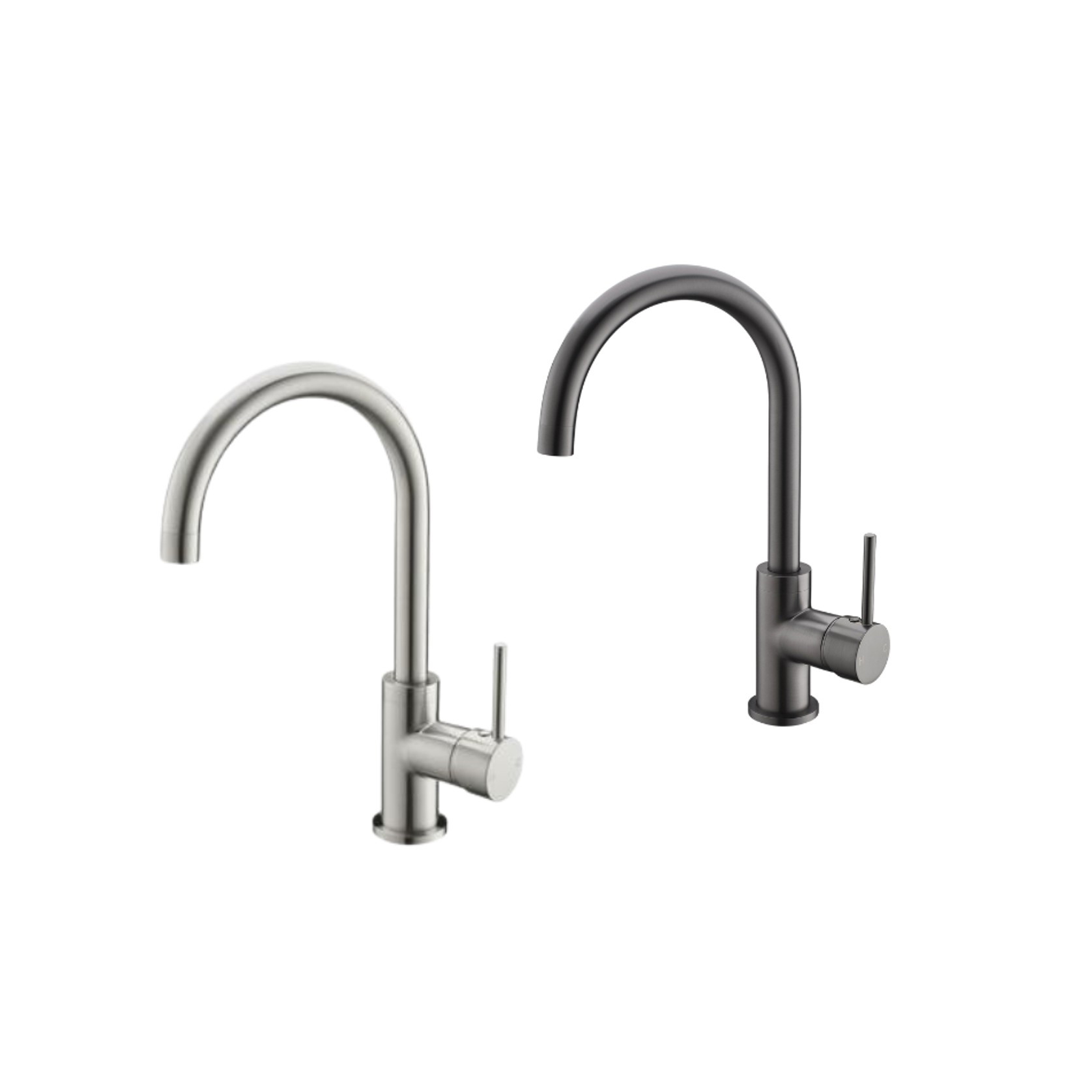 Gooseneck Swivel Mixer CLAS31 Brushed Gunmetal gallery detail image