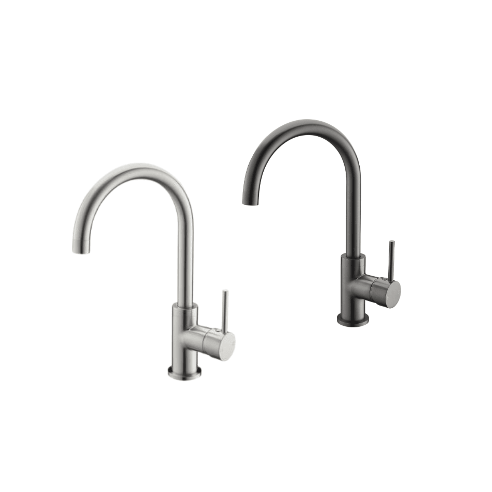 Gooseneck Swivel Mixer CLAS31 Brushed Gunmetal gallery detail image