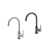 Gooseneck Swivel Mixer CLAS31 Brushed Gunmetal gallery detail image