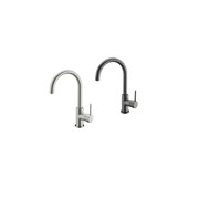 Gooseneck Swivel Mixer CLAS31 Brushed Gunmetal gallery detail image