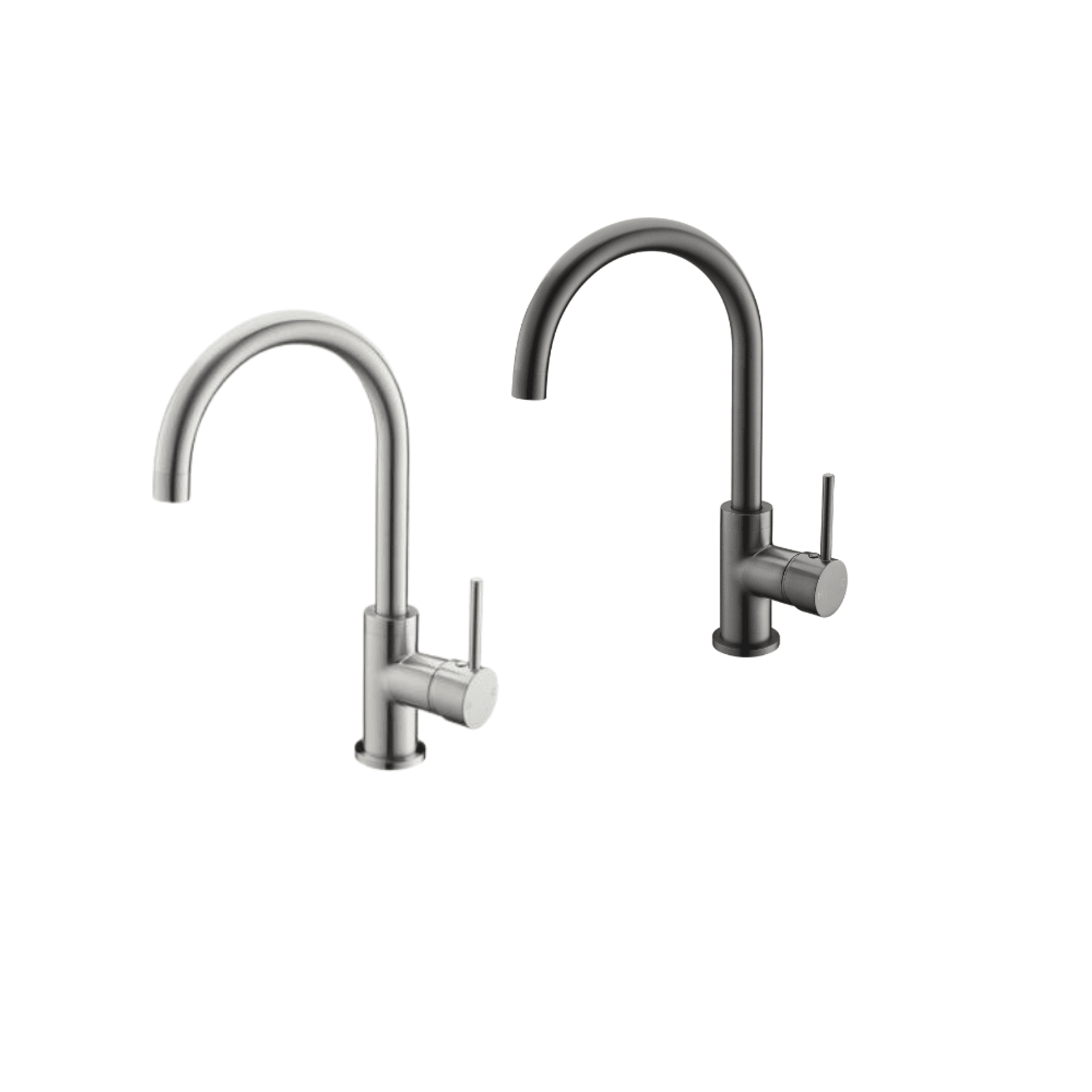 Gooseneck Swivel Mixer CLAS31 Brushed Nickel gallery detail image