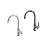 Gooseneck Swivel Mixer CLAS31 Brushed Nickel gallery detail image