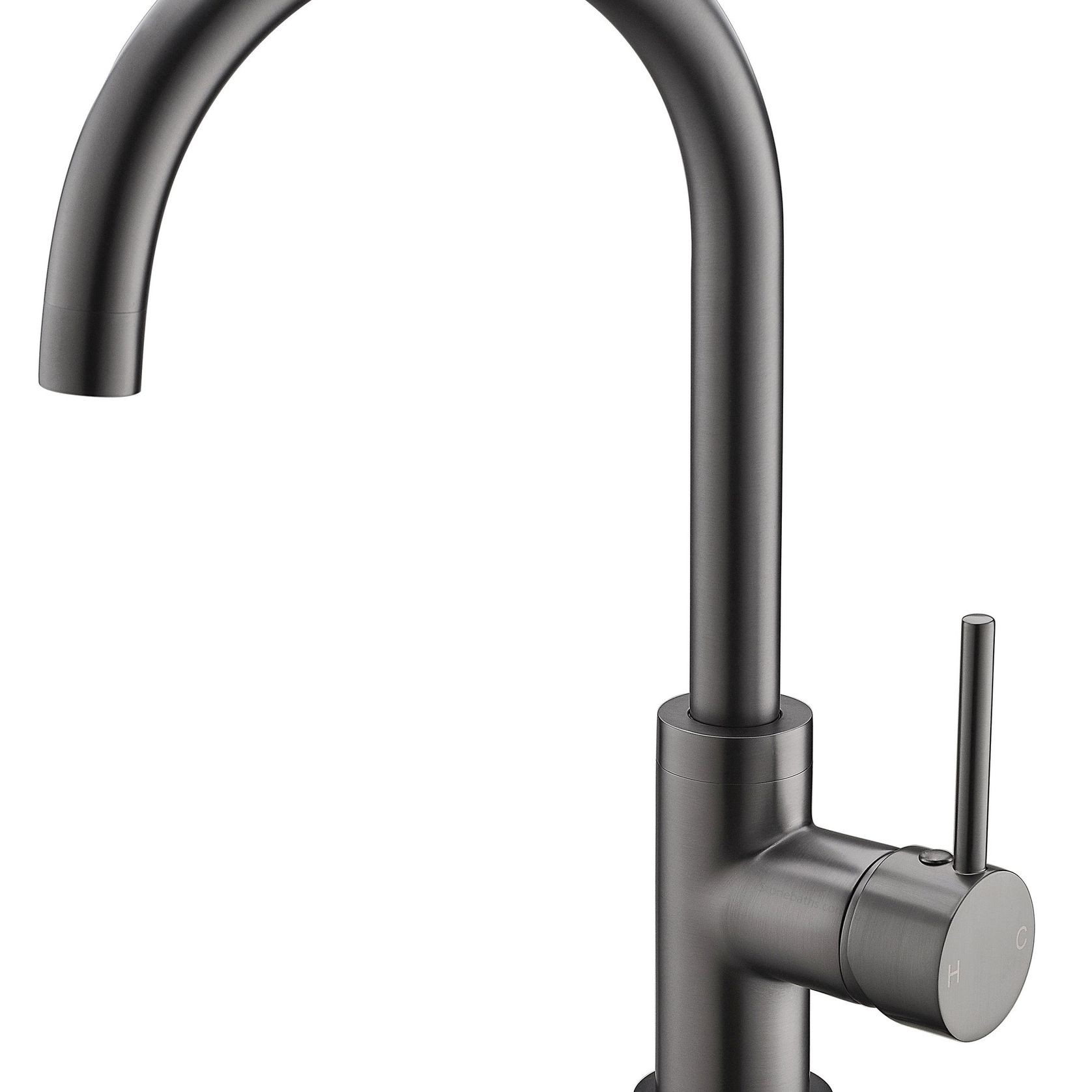 Gooseneck Swivel Mixer CLAS31 Brushed Nickel gallery detail image