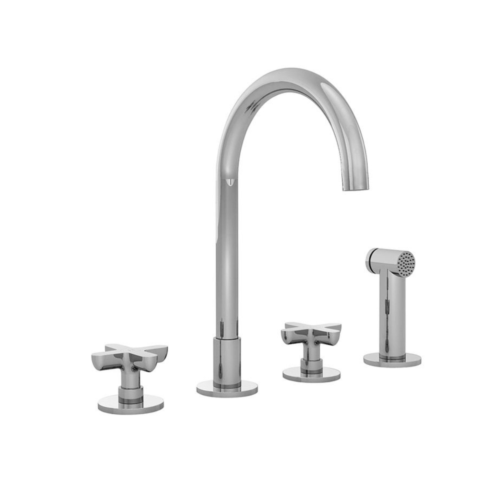 Icona Classic Kitchen Mixer With Rinse Spray gallery detail image
