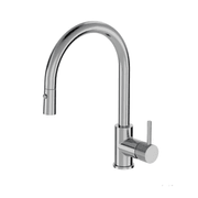 Buddy X Kitchen Mixer Round Spout/Pull Out Spray gallery detail image