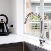 Voda Hi Rise Gooseneck Sink Mixer gallery detail image