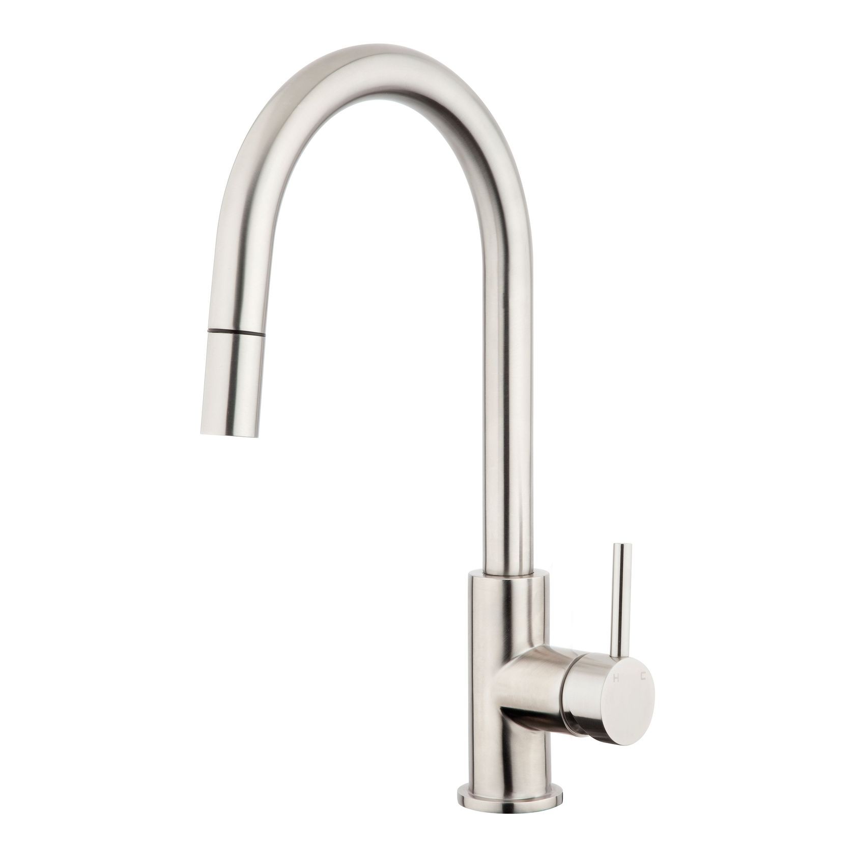 Voda Gooseneck Pull Out Sink Mixer with Cold Start gallery detail image