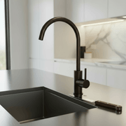 Storm Gooseneck Sink Mixer - Cold Start gallery detail image
