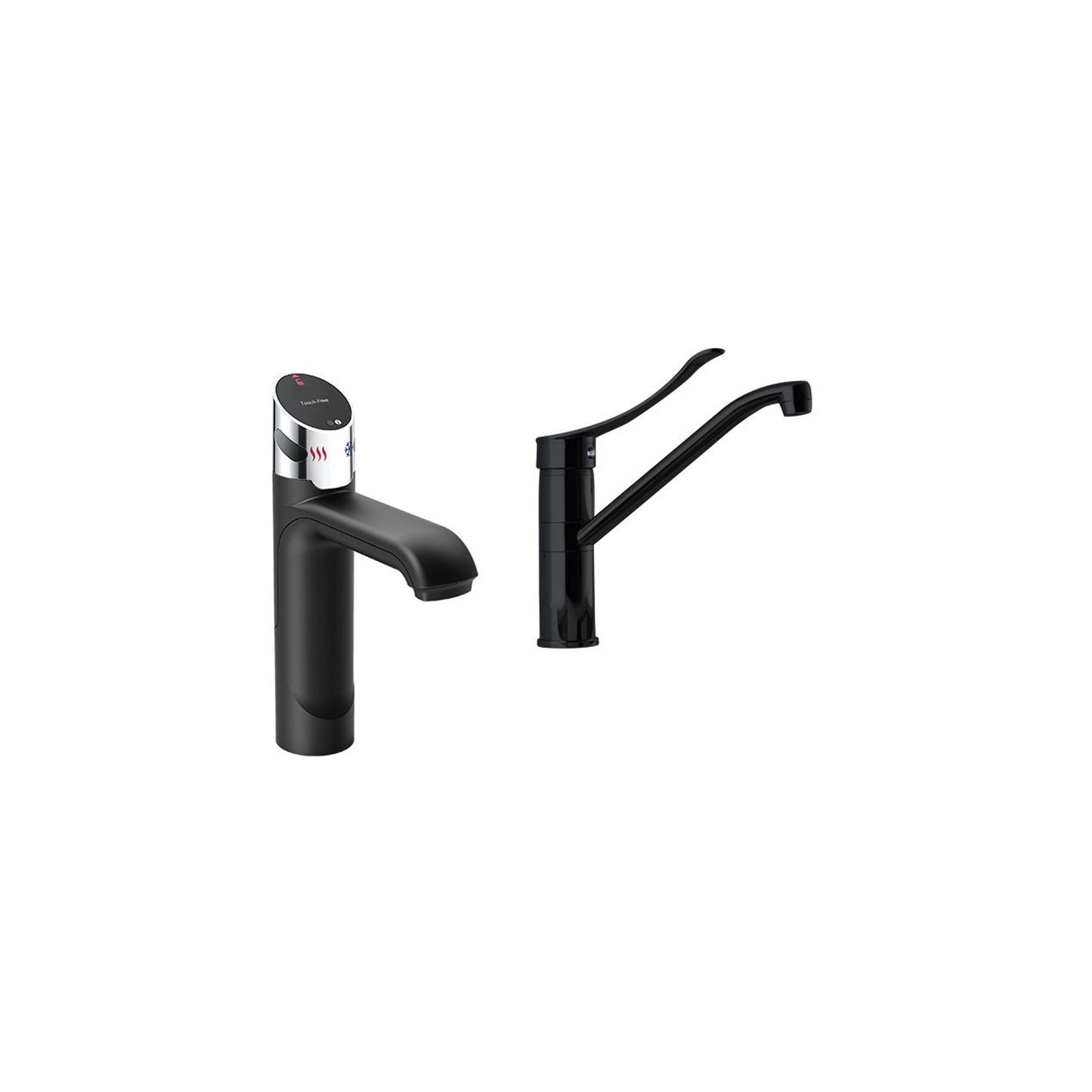 HydroTap G5 BCHA100 4-in-1 Touch-Free Wave with Accessible Mixer Matte Black gallery detail image