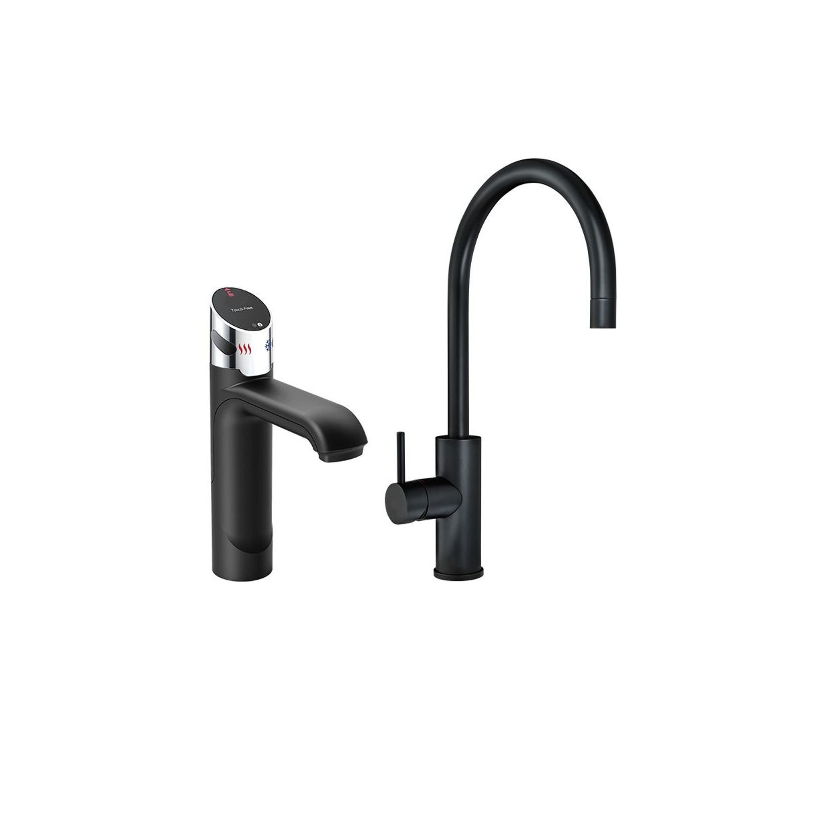 HydroTap G5 BCHA60 4-in-1 Touch-Free Wave with Arc Mixer Matte Black gallery detail image