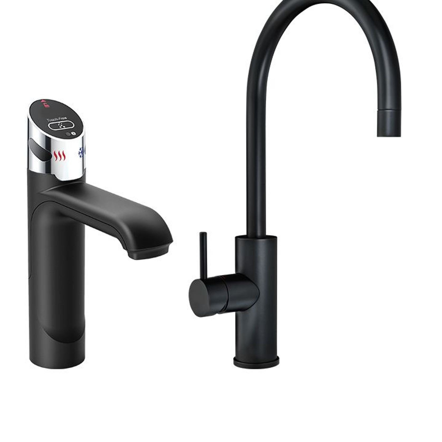 HydroTap G5 BCSHA100 5-in-1 Touch-Free Wave with Arc Mixer Matte Black gallery detail image