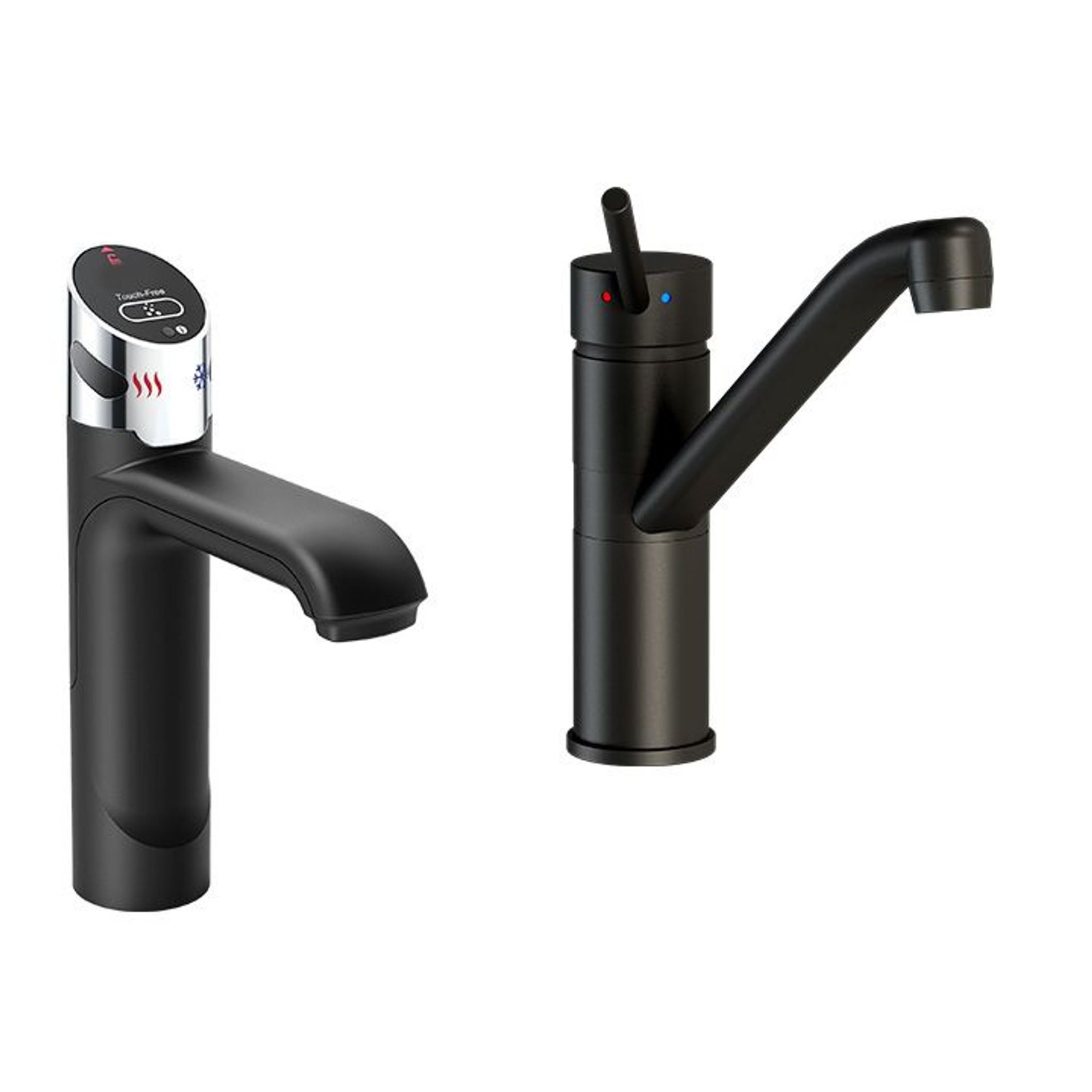 HydroTap G5 BCSHA60 5-in-1 Touch-Free Wave with Classic Mixer Matte Black gallery detail image