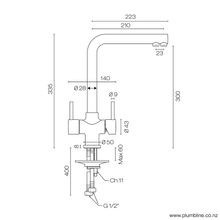 Buddy Dual Function Kitchen Mixer gallery detail image