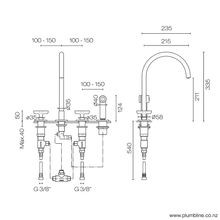 Icona Classic Kitchen Mixer With Rinse Spray gallery detail image