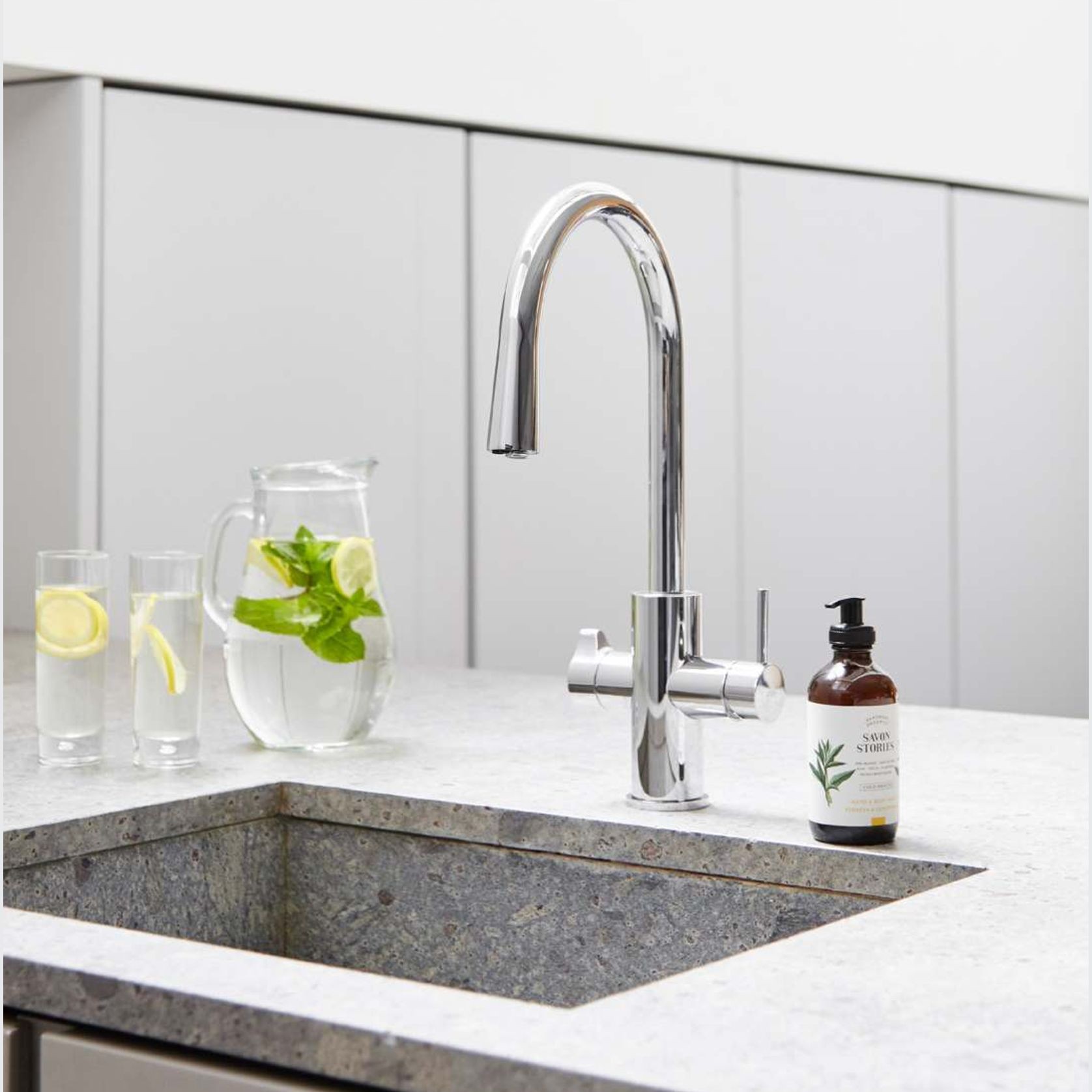 HydroTap G5 BCHA Celsius All-In-One Arc| Brushed Chrome gallery detail image